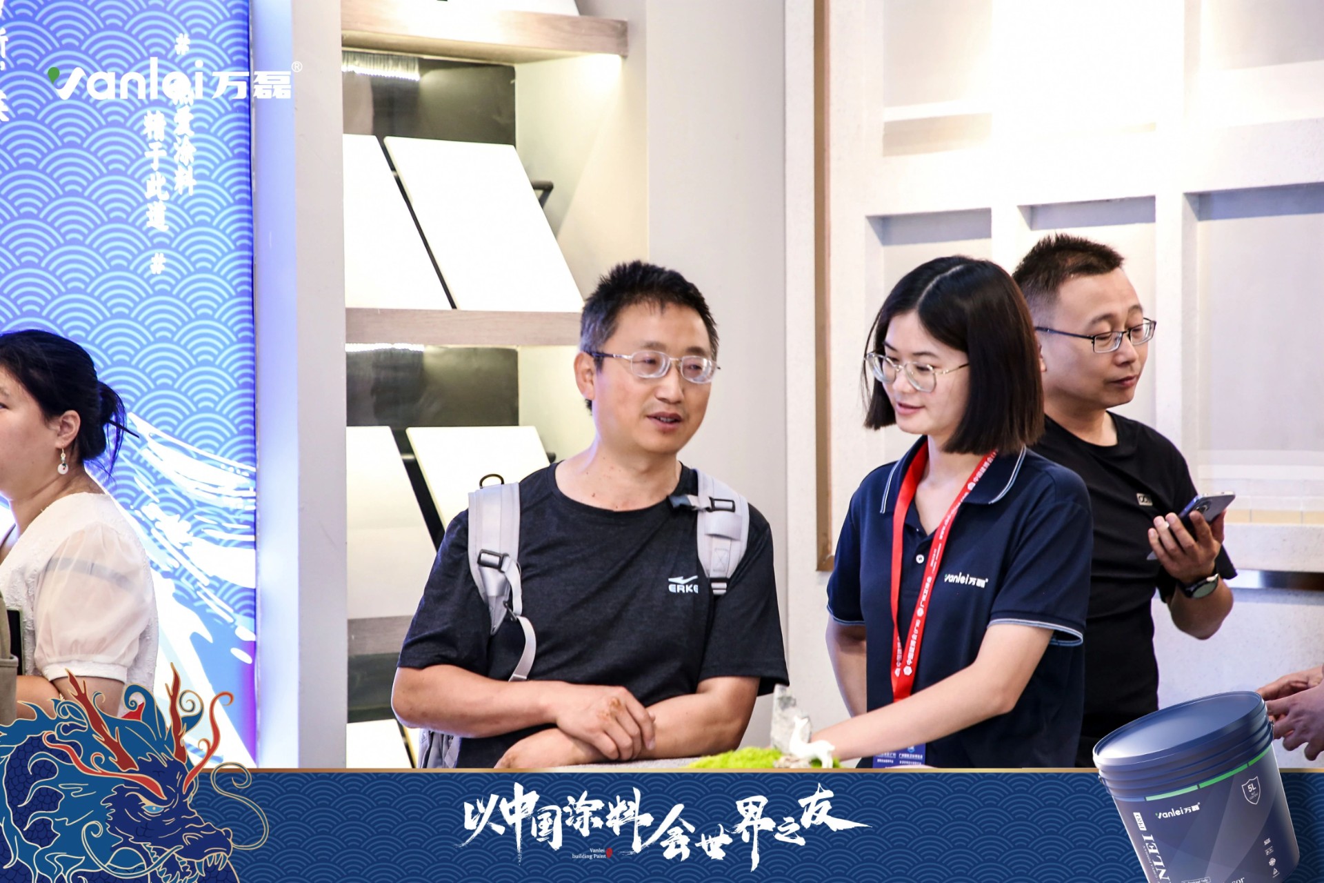 七年蟬聯(lián)展館人氣王！萬磊涂料，以中國涂料，會世界之友