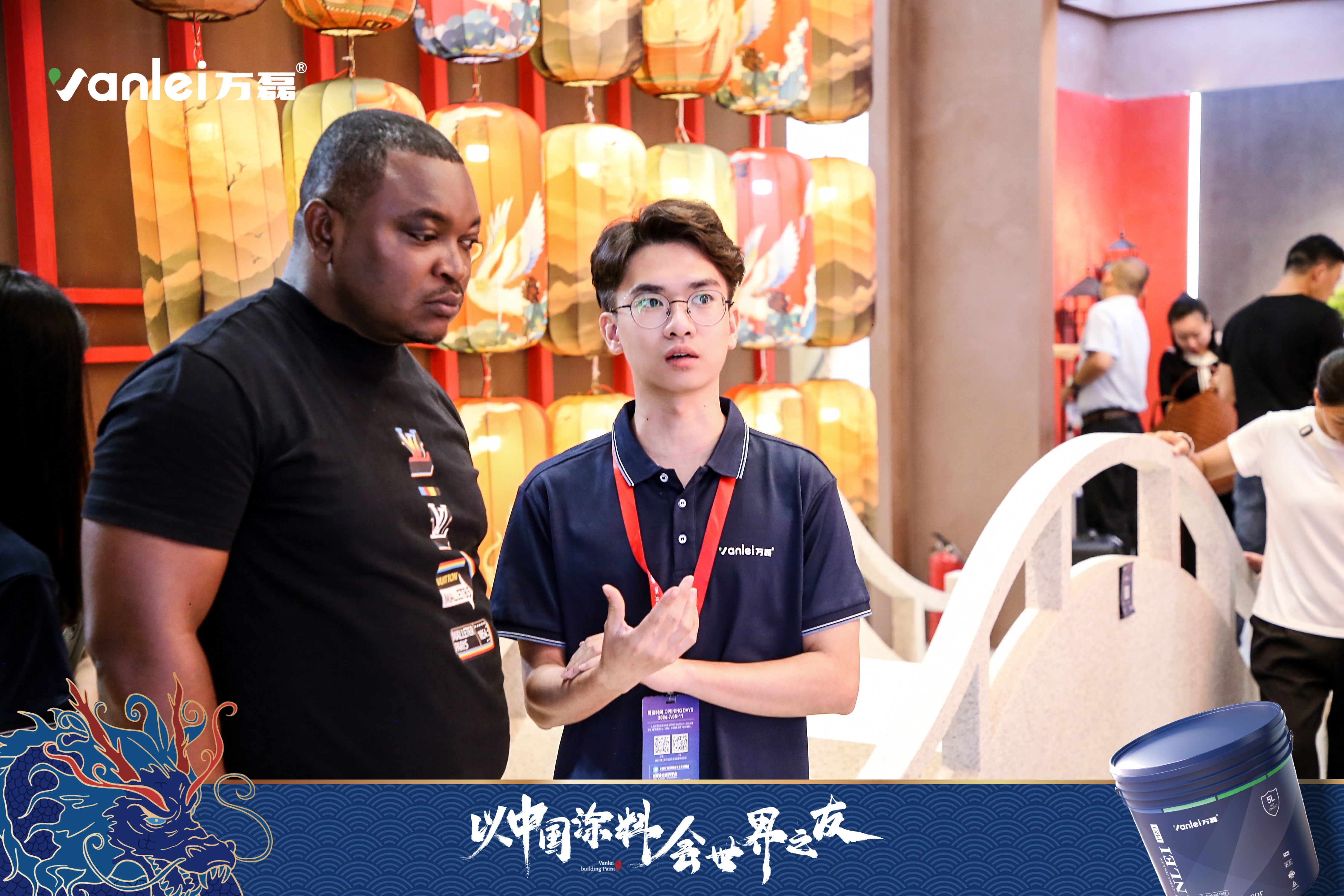 七年蟬聯(lián)展館人氣王！萬磊涂料，以中國涂料，會世界之友