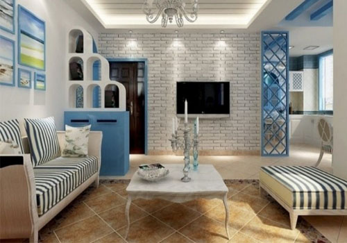 客廳適合啥顏色硅藻泥？